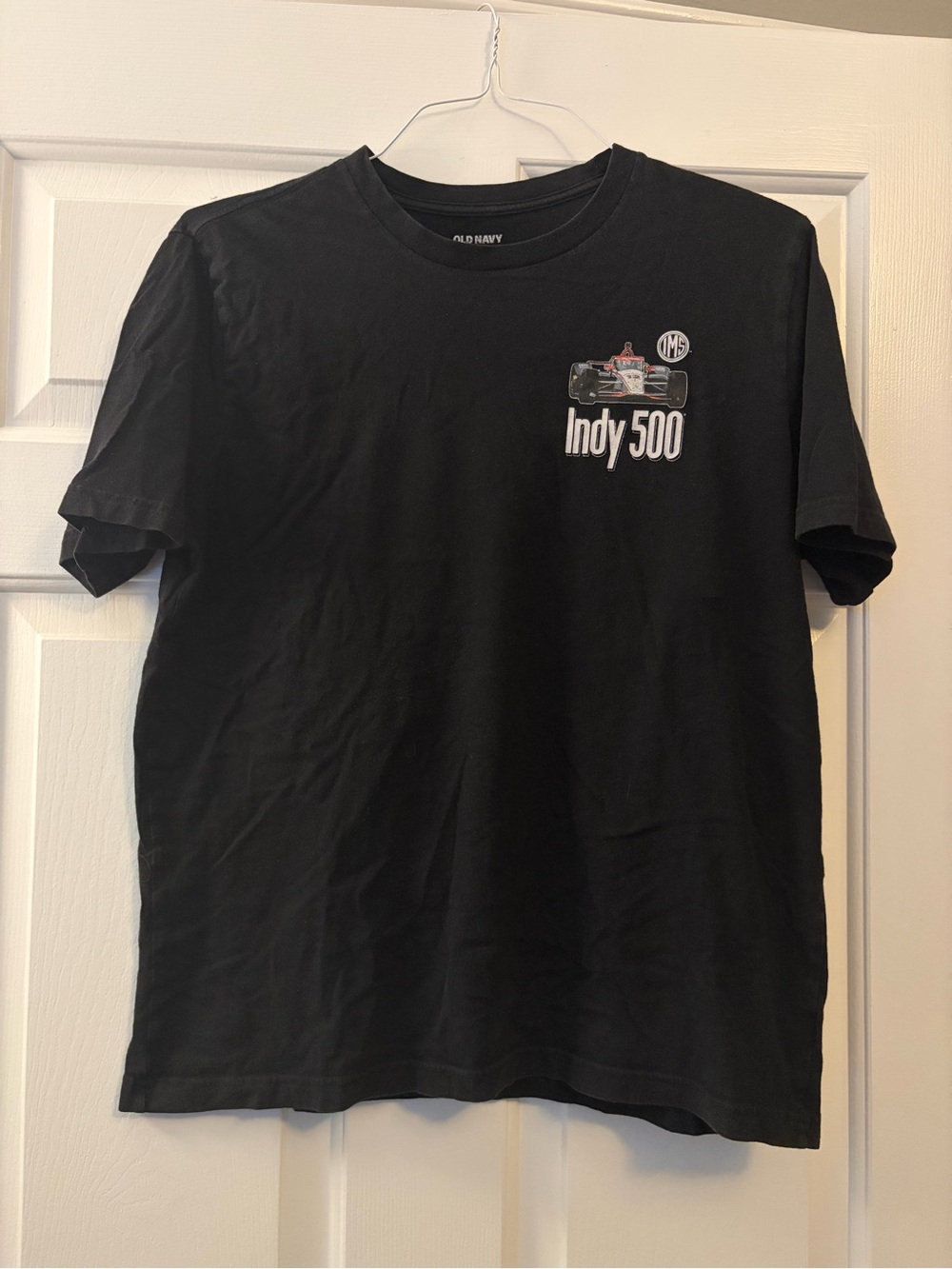 Old Navy Black Indy 500 Graphic Tee